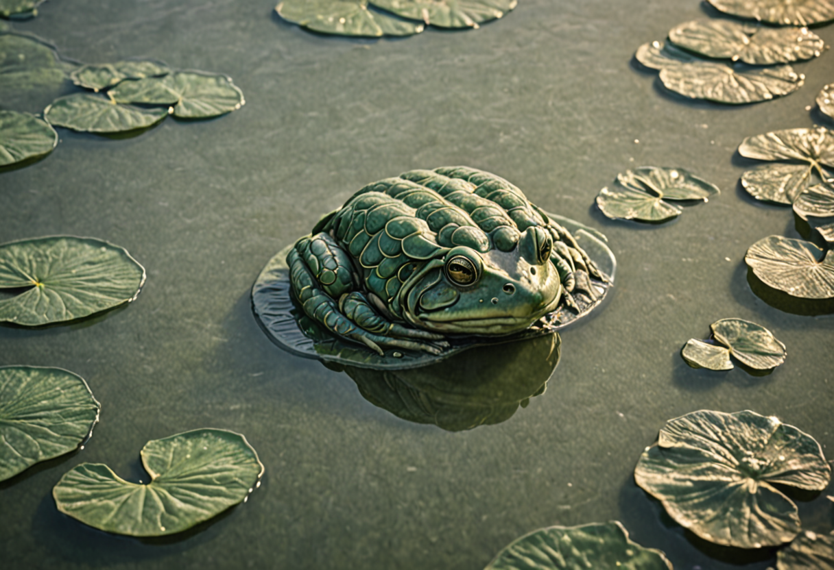 Le cerveau de la grenouille taureau fabrique son propre carburant d’urgence quand le glucose manque