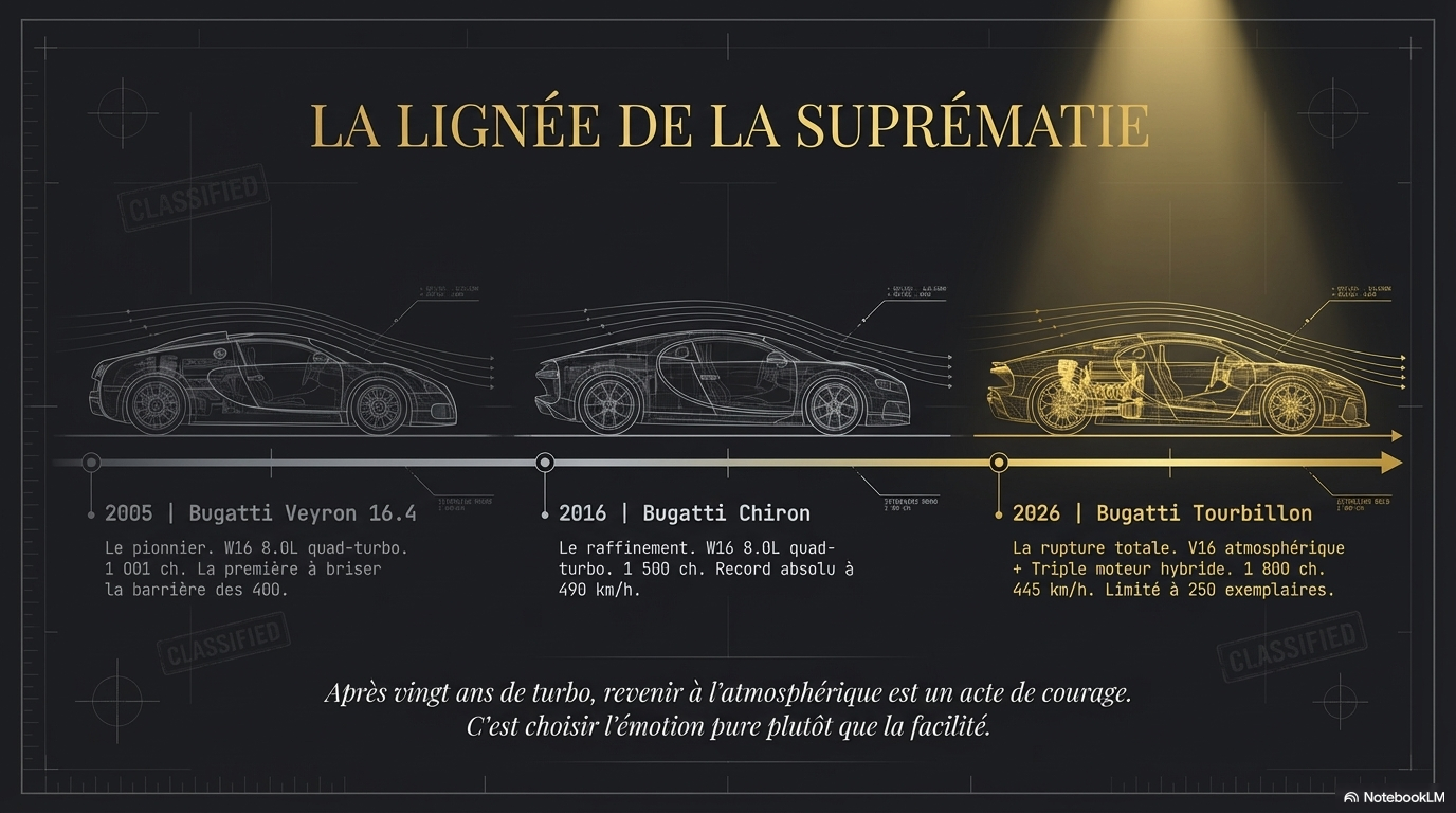 Lignee de la Suprematie — Trois generations