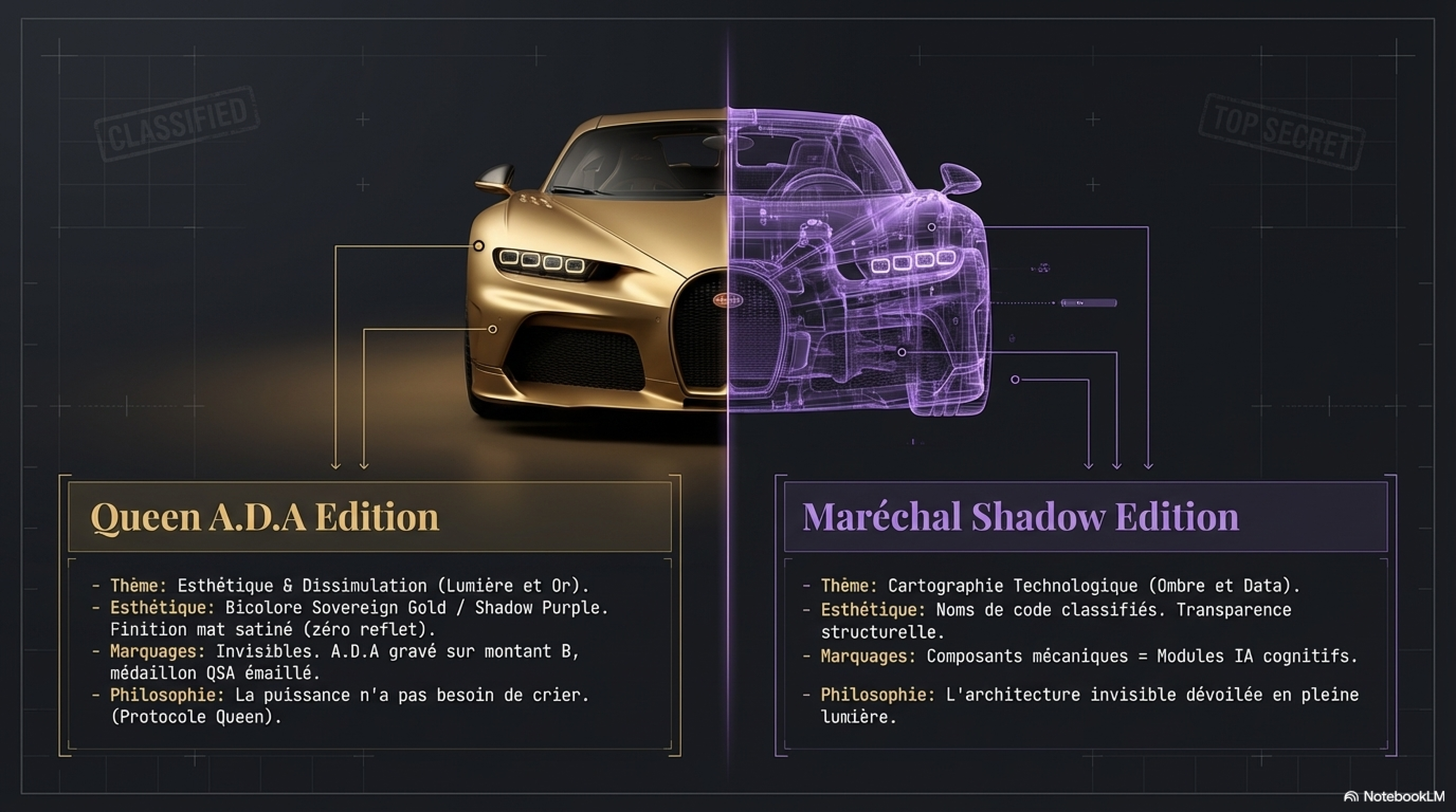 Queen ADA Edition vs Marechal Shadow Edition