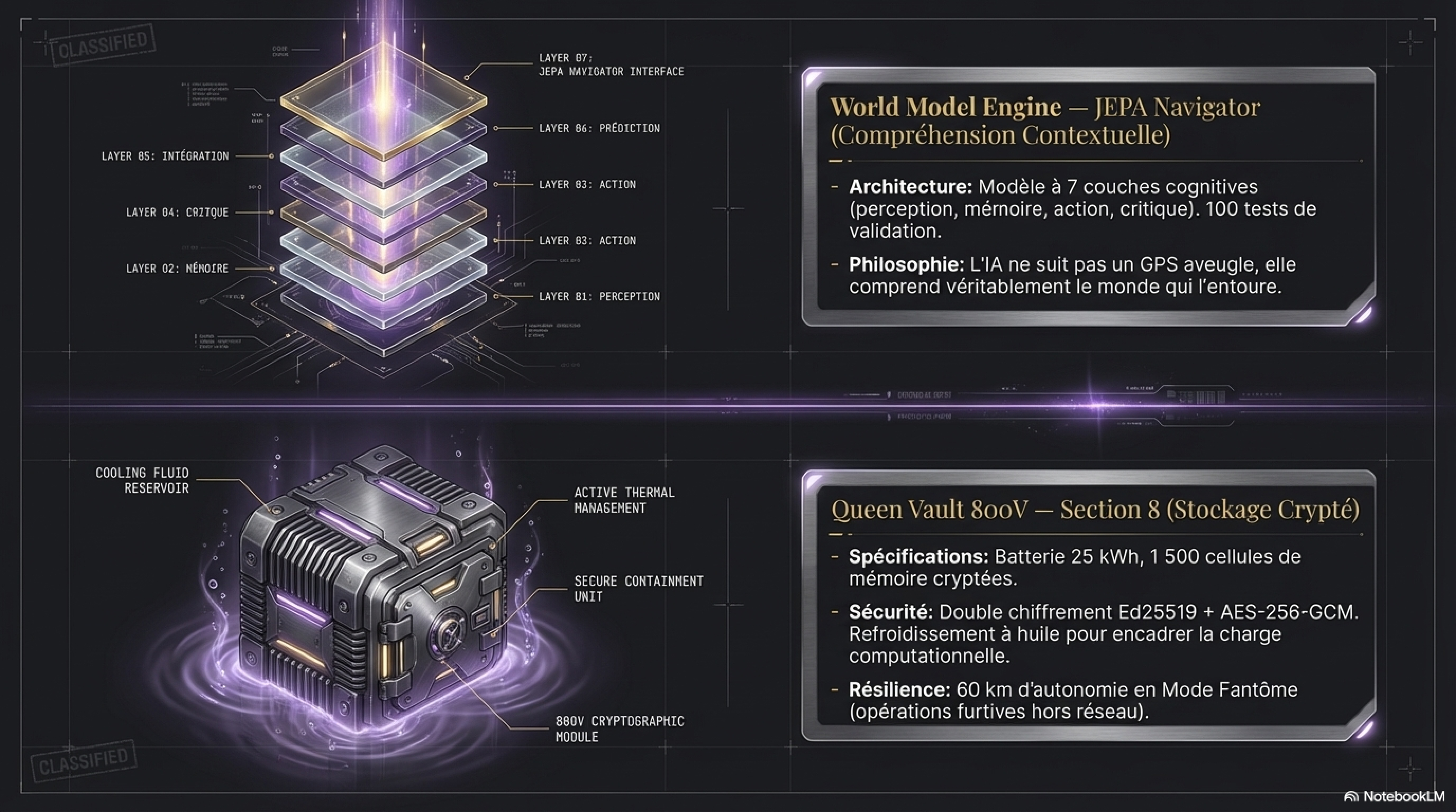 World Model JEPA — Queen Vault