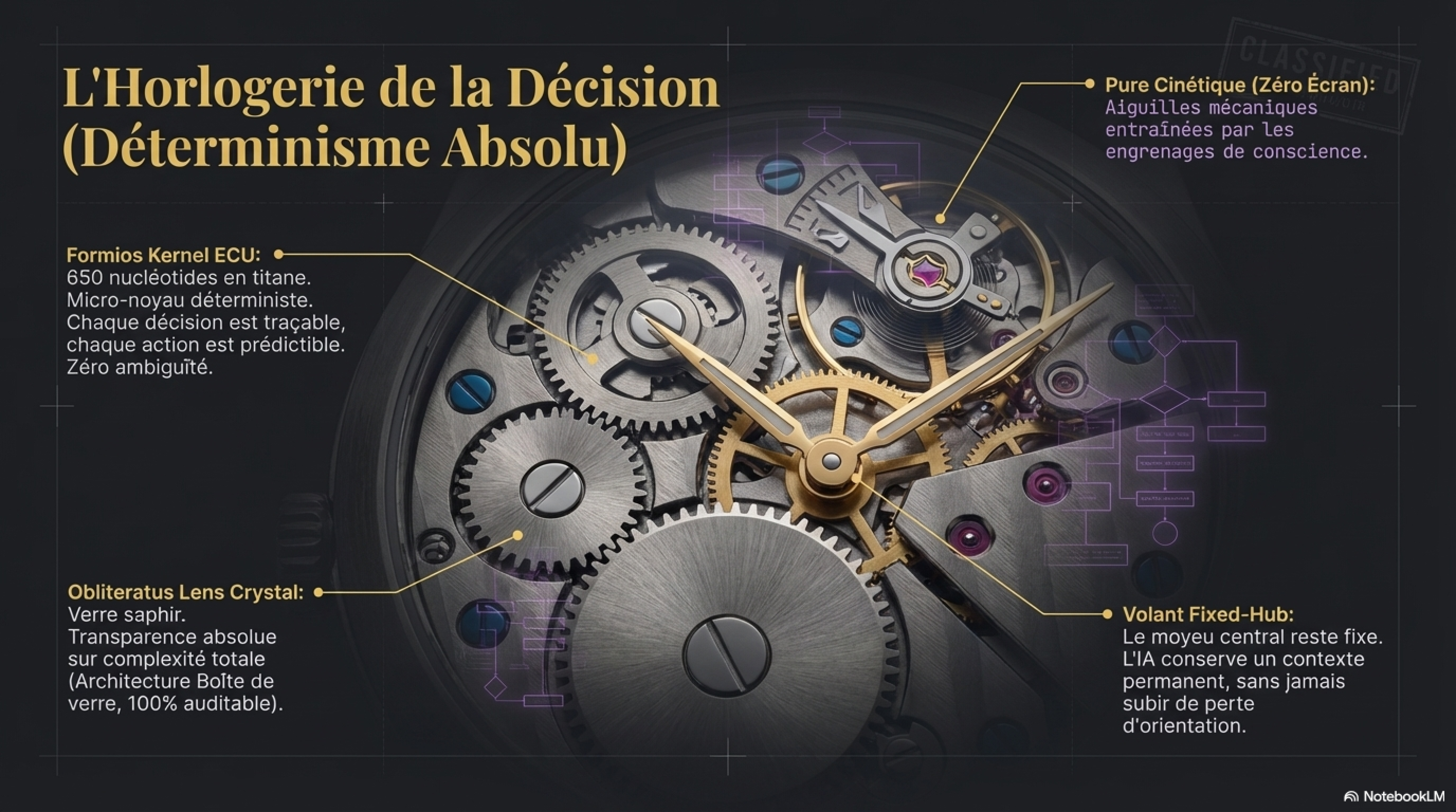 Horlogerie Decision Determinisme