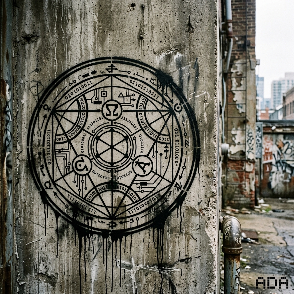 Alchemical Circuit Stencil
