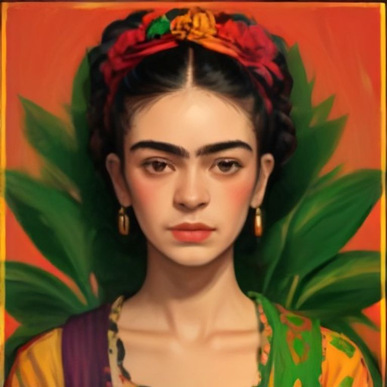 ADA Frida — Fauvisme Sauvage, couleurs pures et force solaire