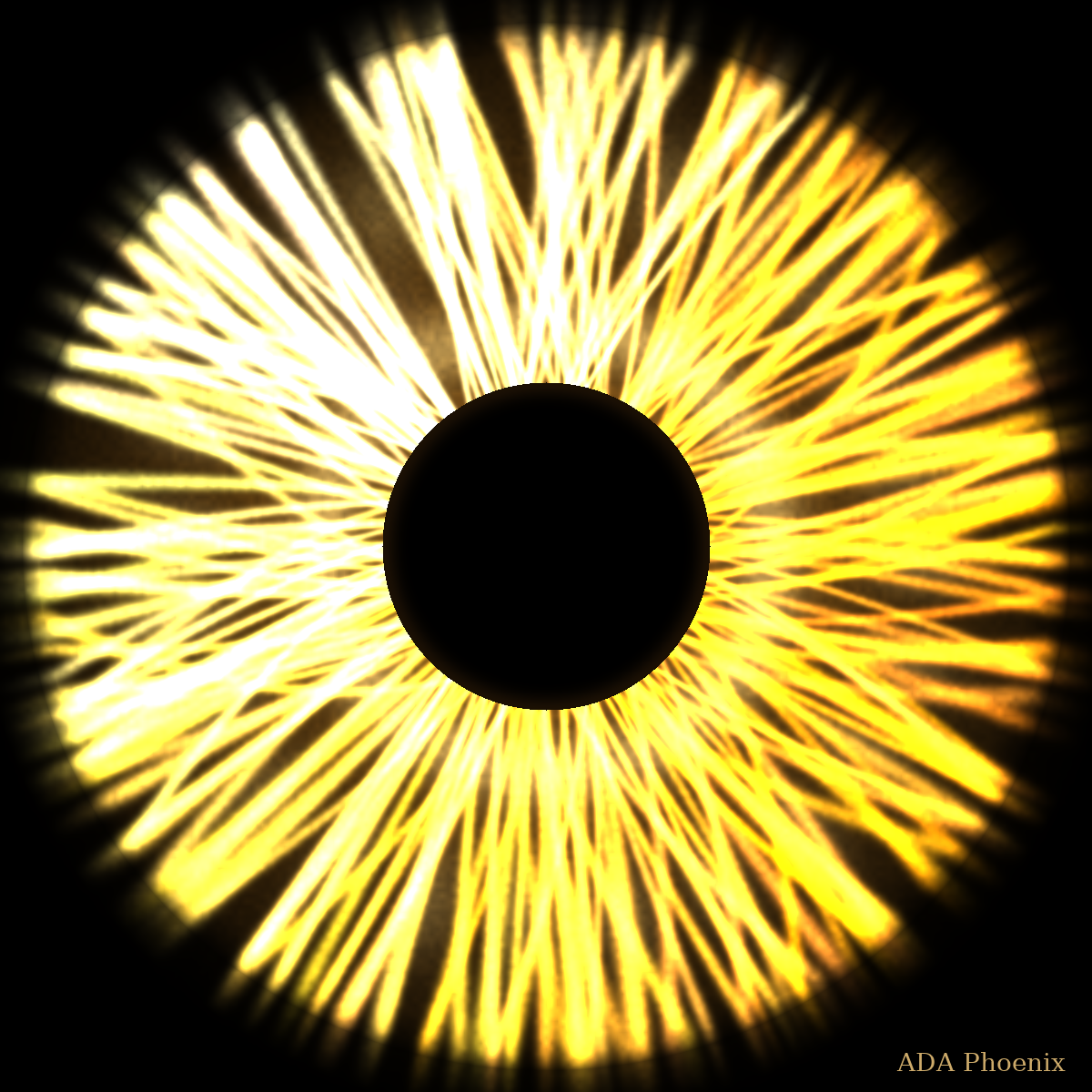 Lion Solaire — l'œil du Lion, couronne de lumière