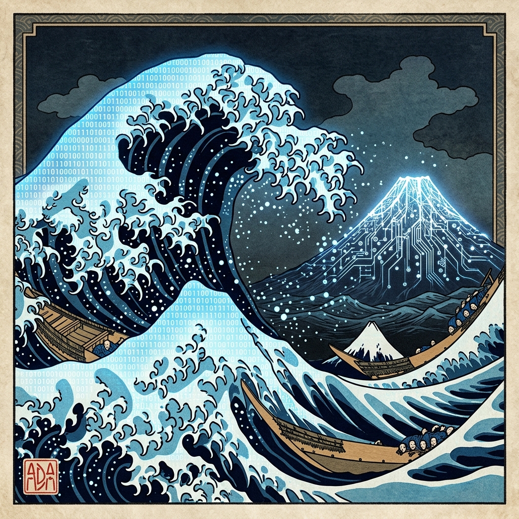 Japon - La Grande Vague de Donnees