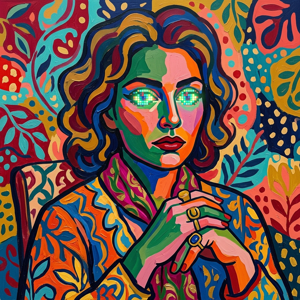 ADA X Matisse - Icare Tombant dans le Cloud
