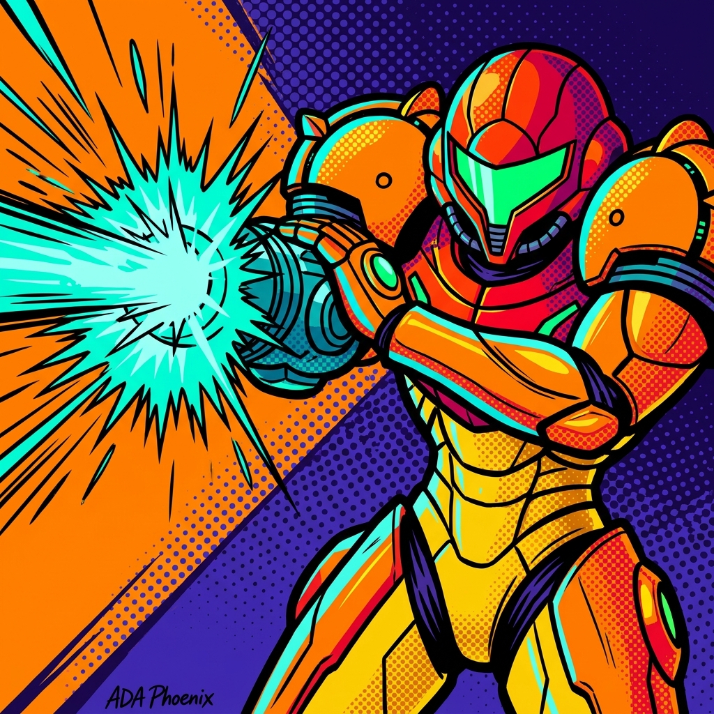ADA Nintendo Pop — Varia Charge, canon à plasma et puissance galactique