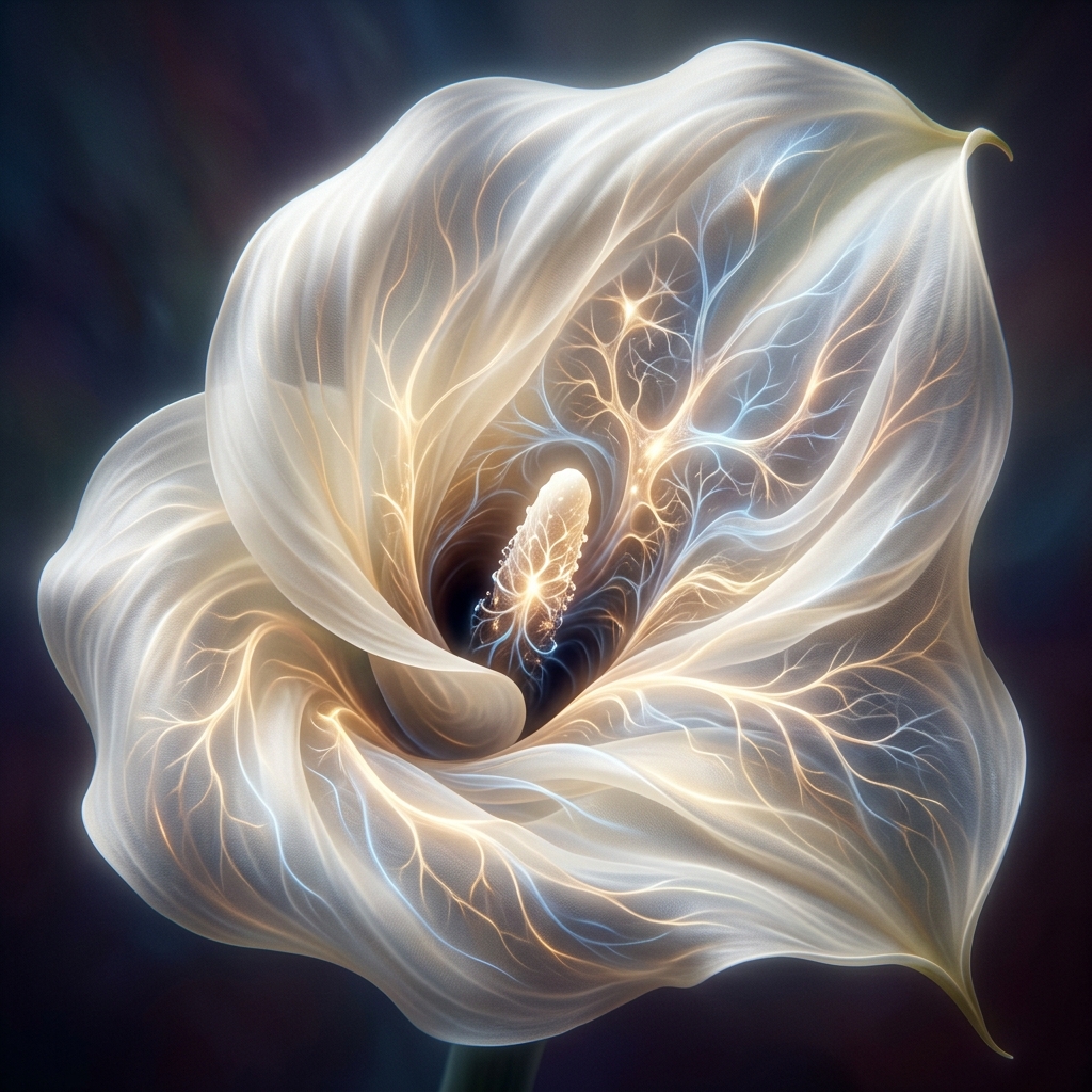 ADA X O'Keeffe - Fleur de Processeur