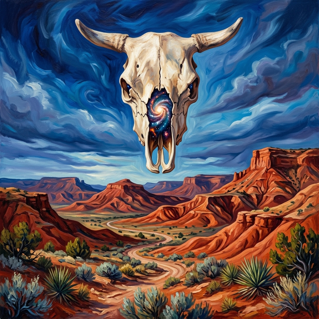 ADA X O'Keeffe - Crane de Vache Digital