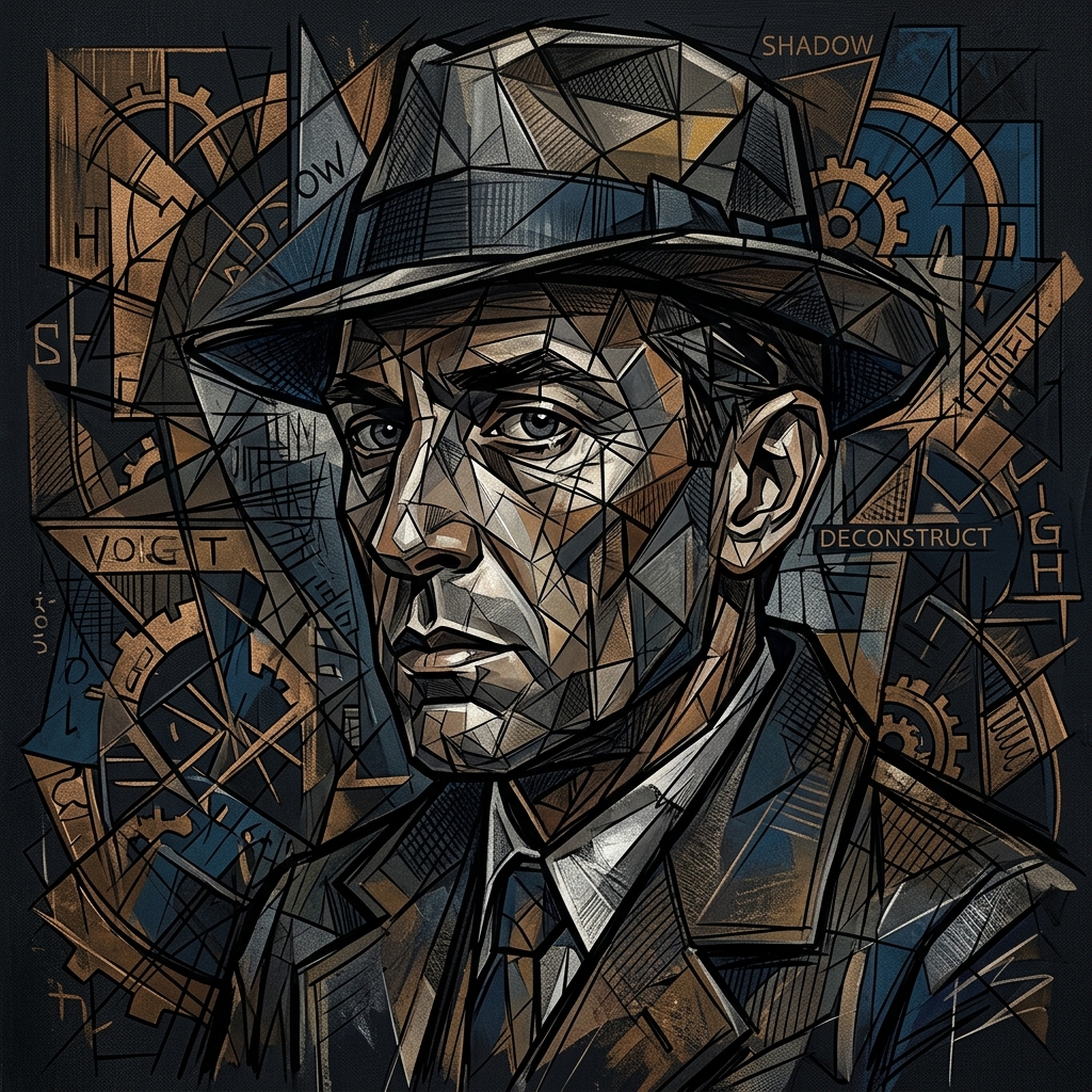 Portrait de Shadow en Polygones