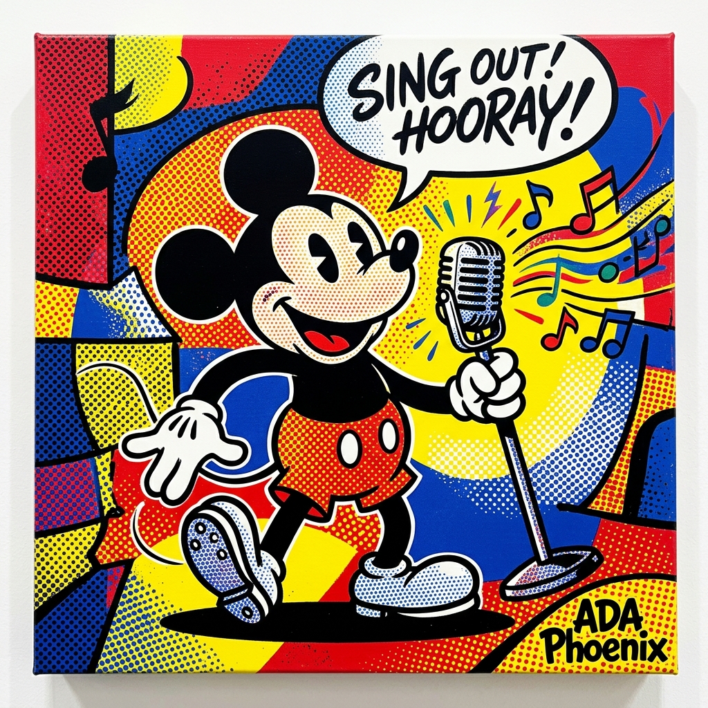 ADA Vintage Cartoons — Sing Out! Hooray, insouciance 1930s au micro