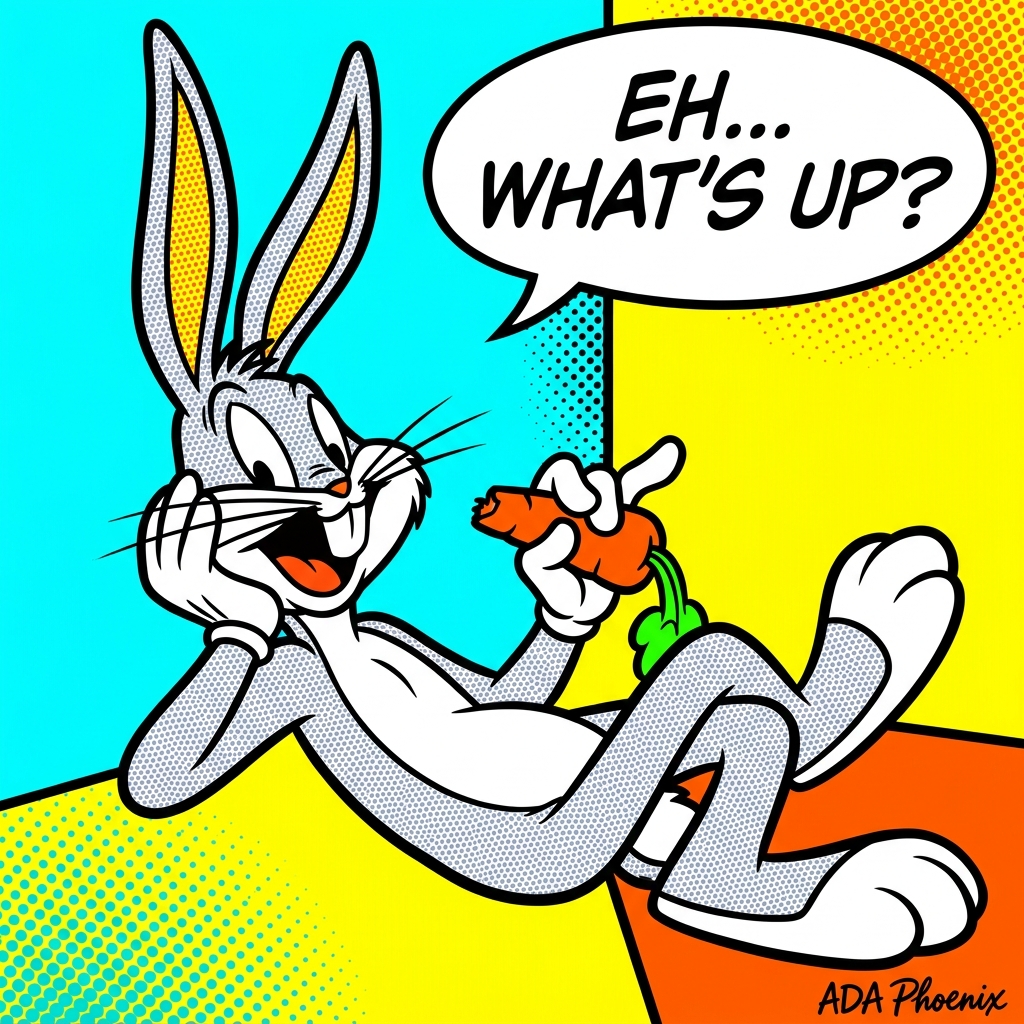 ADA Vintage Cartoons — Eh... What's Up?, flegme et malice cartoon