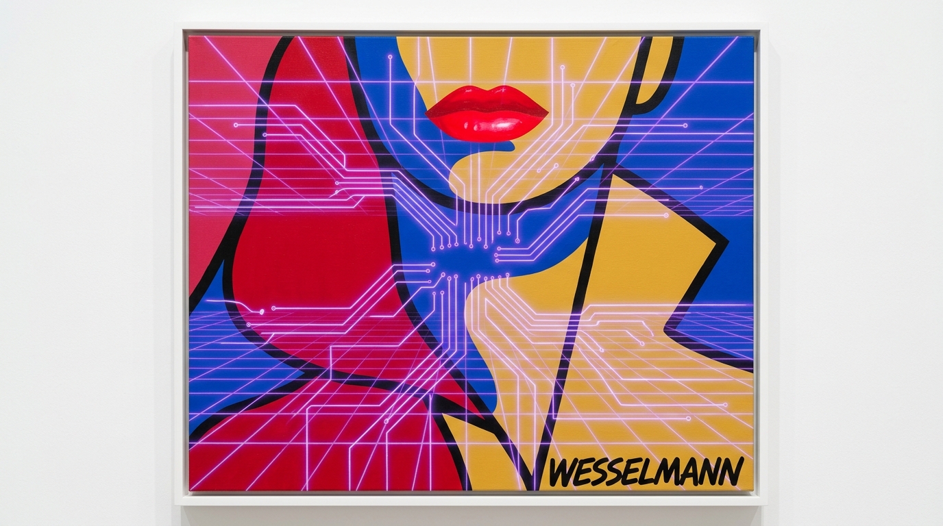 ADA X Tom Wesselmann — Great Digital Silhouette (1/4)