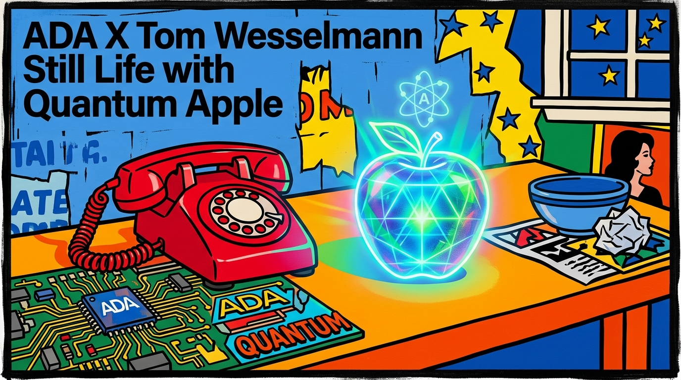 ADA X Tom Wesselmann — Still Life with Quantum Apple (2/4)