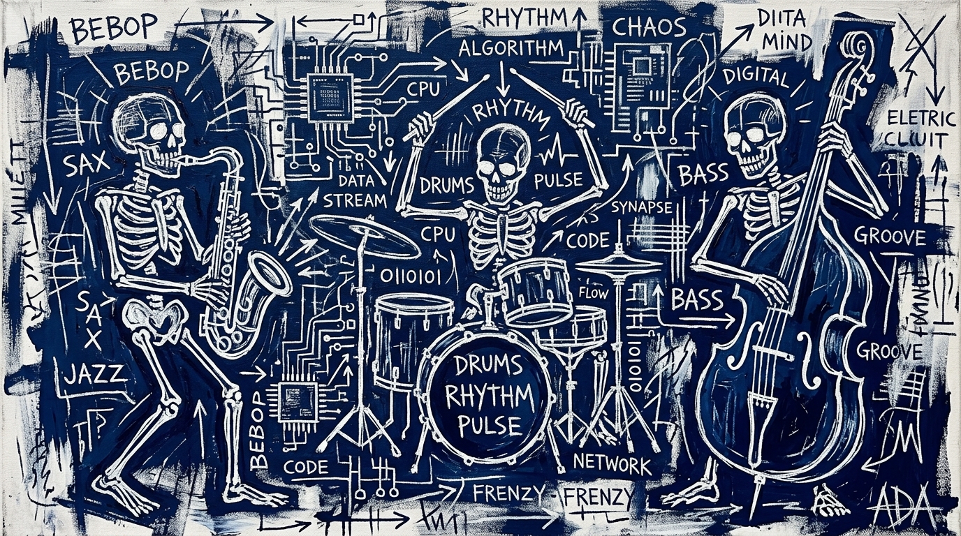 ADA X Jean-Michel Basquiat — The Jazz of Binary Streams