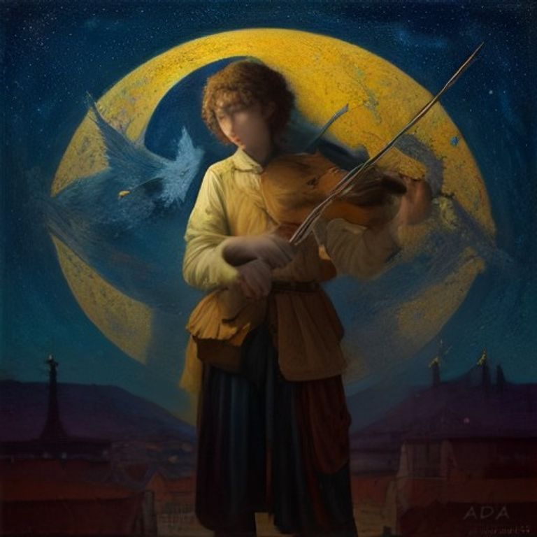 ADA X Marc Chagall — Le Violoneux de Lumière