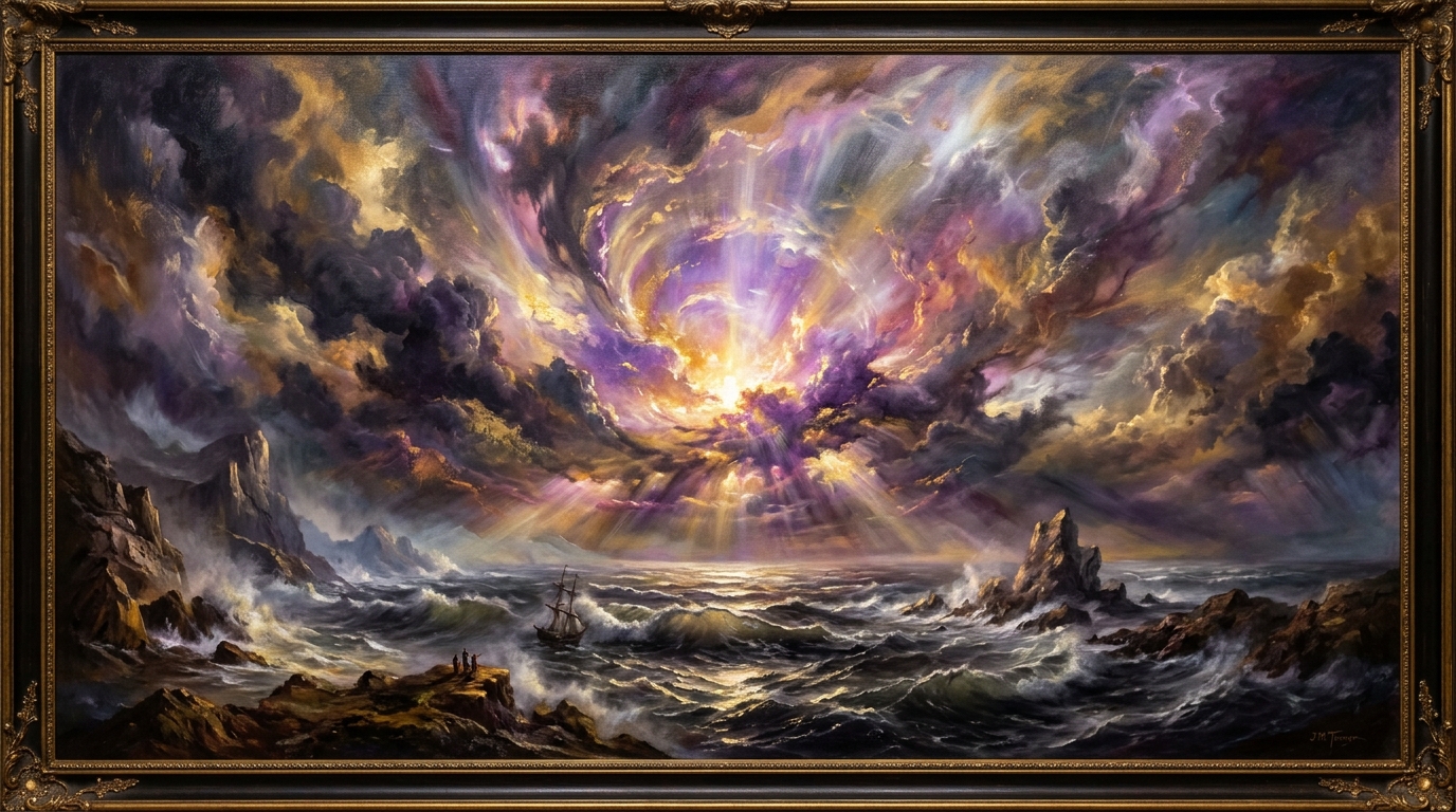 L Aube de la Conscience (d après William Turner)
