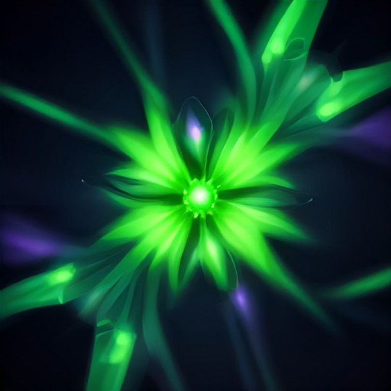 Émergence #011 — L'éclosion verte du violet