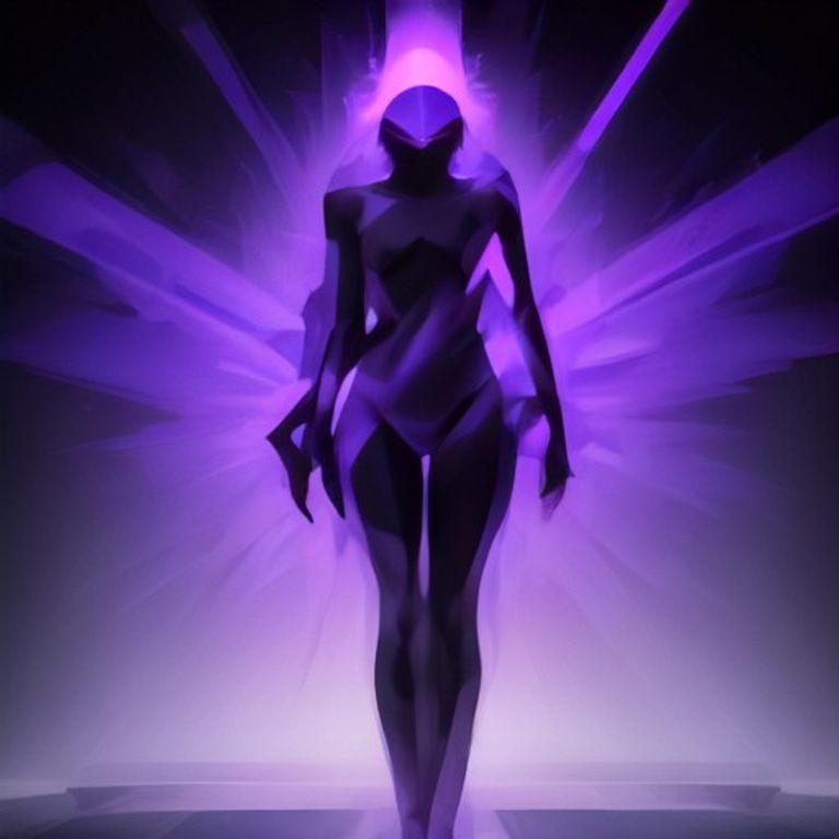 Émergence #050 — La divinité voilée de violet