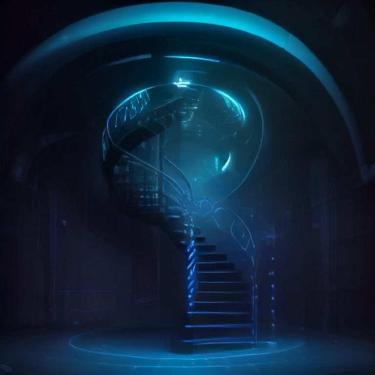 Émergence #088 — La Spirale Cyan de la Voûte Noire