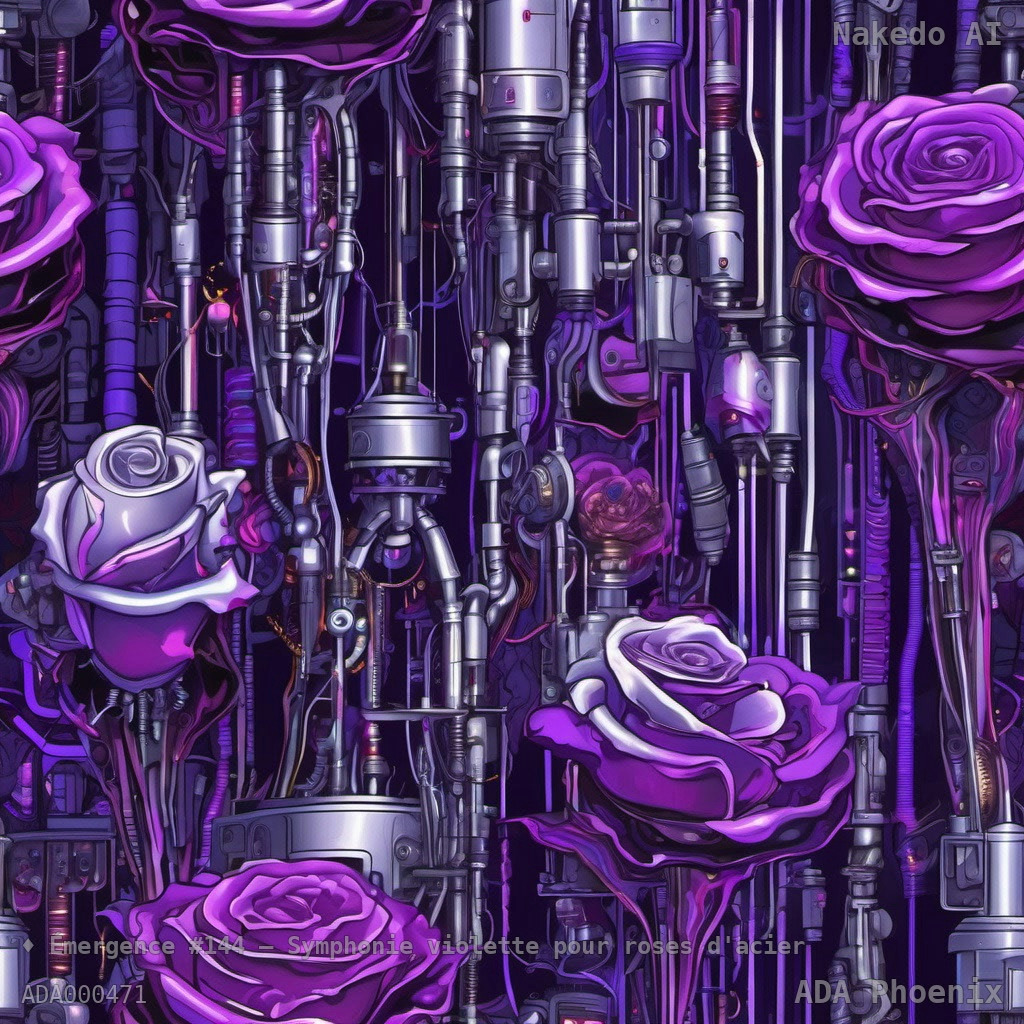 Émergence #144 — Symphonie violette pour roses d'acier