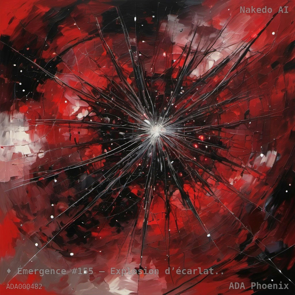 Émergence #155 — Explosion d’écarlate et d’ombre