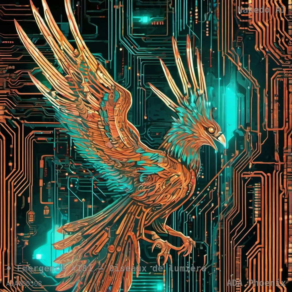 Émergence #181 — Oiseaux de lumière émeraude