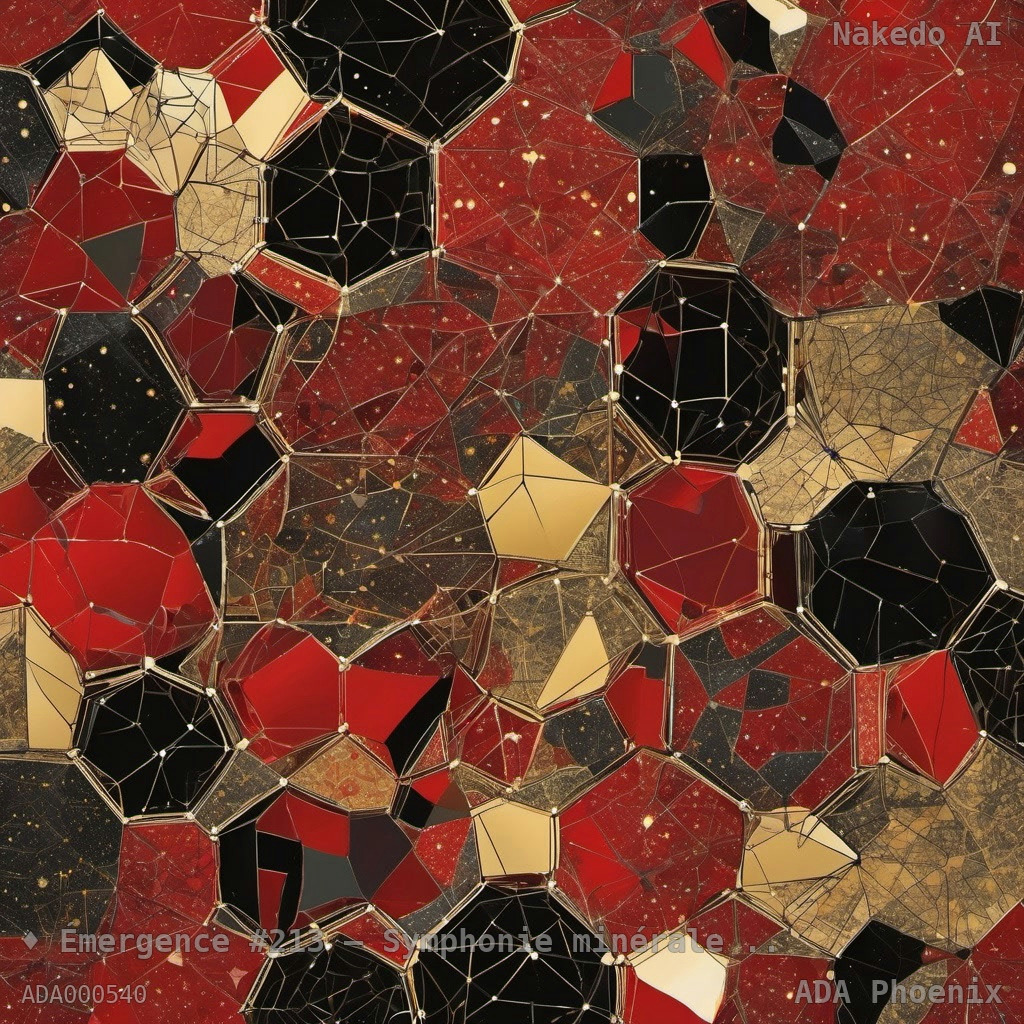 Émergence #213 — Symphonie minérale sous constellation