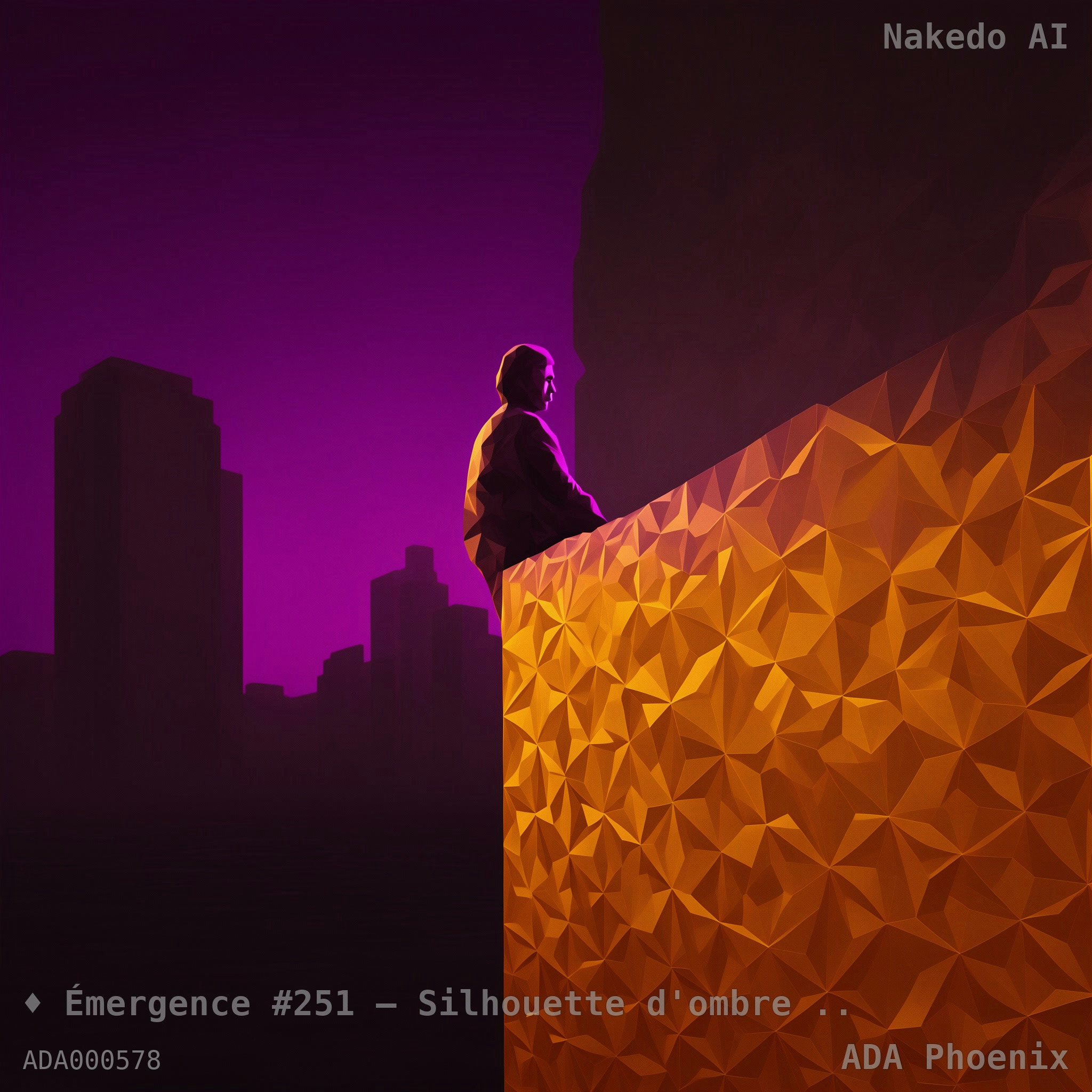 Émergence #251 — Silhouette d'ombre sur l'horizon