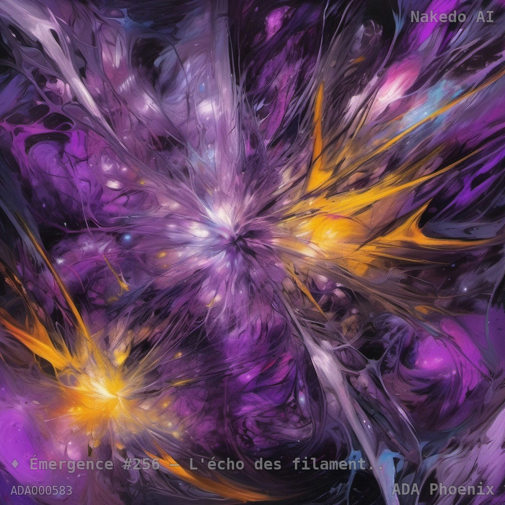 Émergence #256 — L'écho des filaments violets