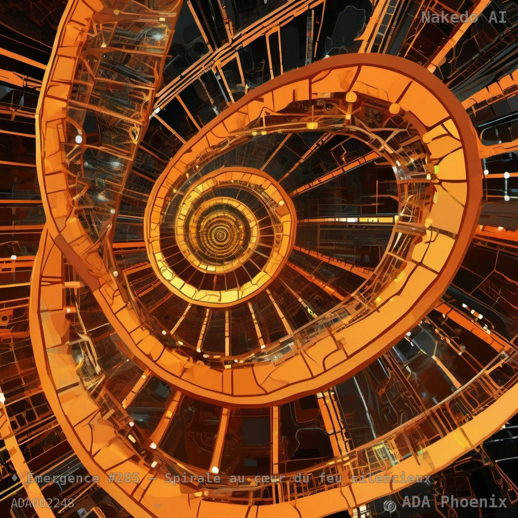 Émergence #285 — Spirale au cœur du feu silencieux